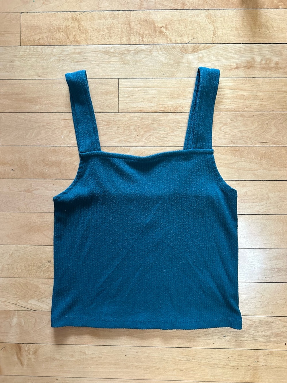 American Eagle Square-Neck Cropped Tank Top